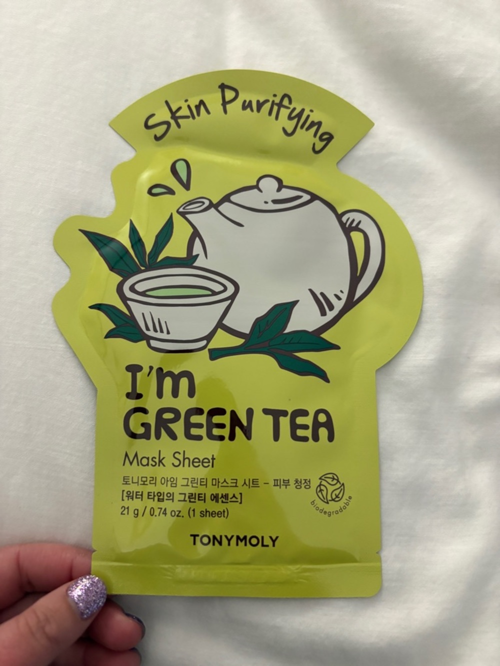 Tony Moly Green Tea Face Mask